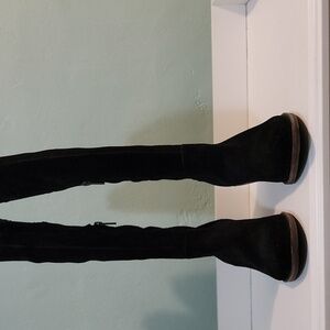 Lucky Brand Kaeliya Leather Knee High Boots